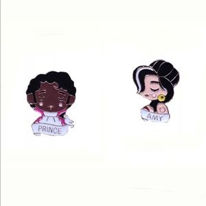 NWOT- Lot of 2 Push Pins- Prince & Amy Winehouse